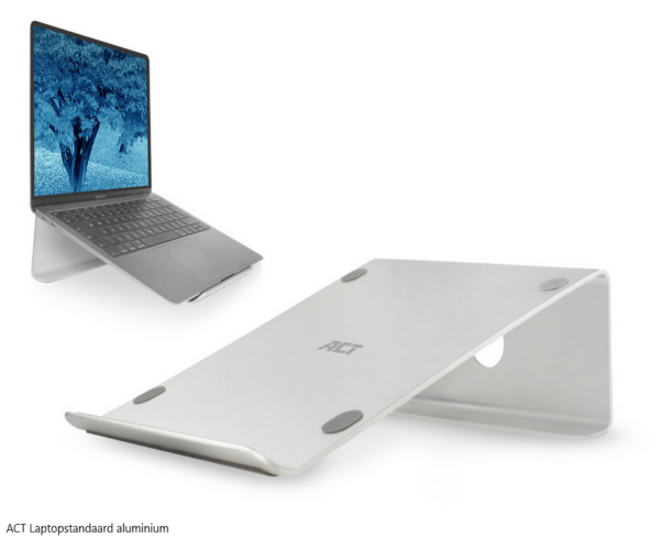 ACT Laptopstandaard aluminium