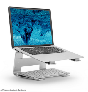 ACT Laptopstandaard aluminium