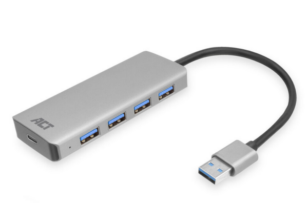 ACT USB-A hub 3.0, 4 poorts USB-A