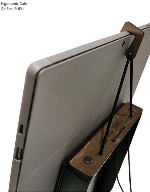 De Go Eco: SHELL laptop/tablet standaard - Afbeelding 2