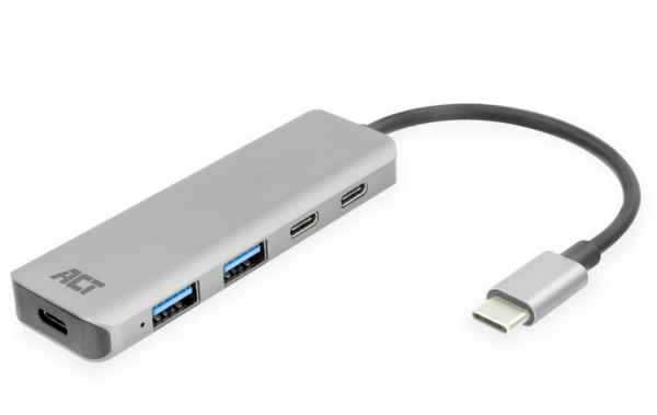ACT USB-C hub 3.0, 2x USB-A, 2x USB-C