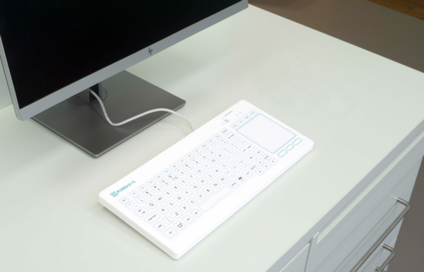 Purekeys compact medisch toetsenbord touchpad