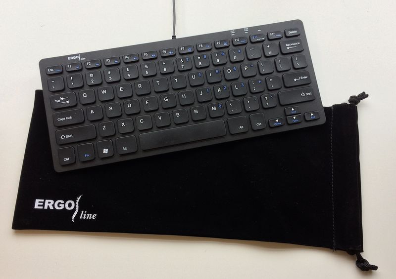 alias Zakenman ontvangen Ergoline compact toetsenbord incl. 2 USB poorten - Ergowebshop.nl