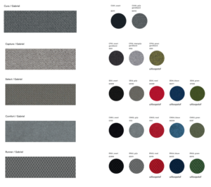 Zitbekleding- Kleur Zitbekleding