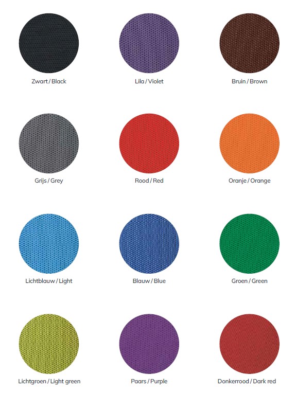 Kleuren standaard stoffering