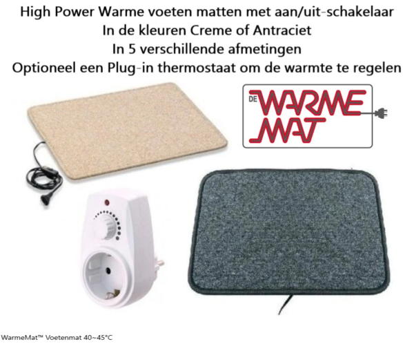 WarmeMat™ Voetenmat 40 ~ 45°C