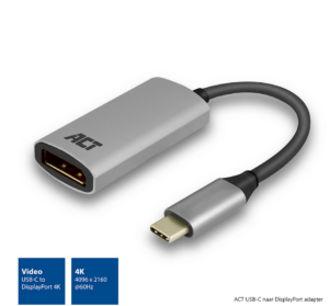 ACT USB-C naar DisplayPort adapter