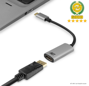 ACT USB-C naar DisplayPort adapter